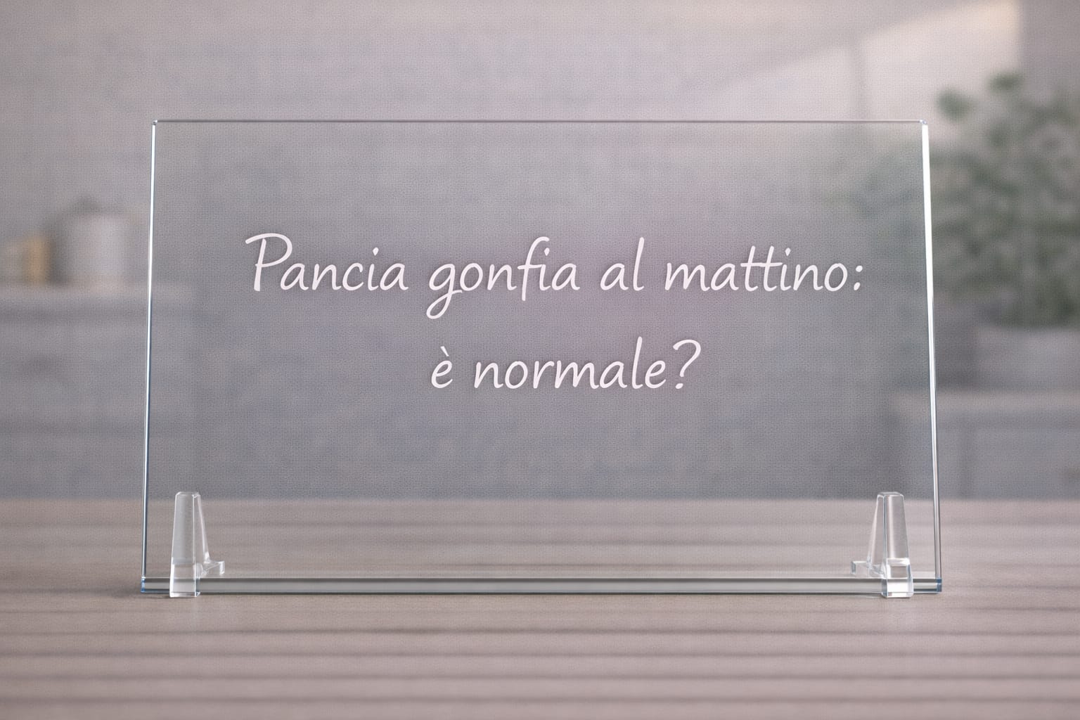 Pancia gonfia al mattino: è normale? pancia gonfia mattino cause intestino