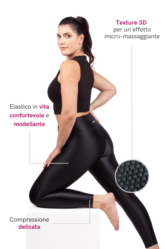 Lipedema e gambe pesanti: perché la compressione può dare sollievo Leggings compressivi per lipedema